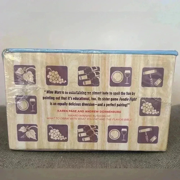 New, sealed in box! Wine wars trivia game - Picture 3 of 3